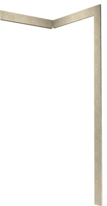 Swan 3.875x105 Solid Surface Trim Kit, Cloud Bone