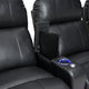 Seatcraft Monterey Home Theater Seating, Black, Row of 1