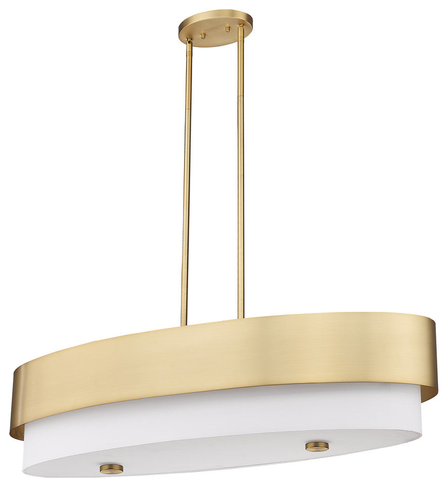 Z-LITE 5-Light Island, Modern Gold
