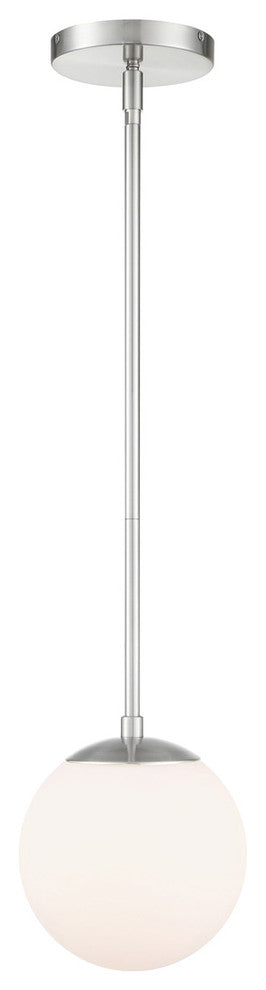 Niveous 7" LED Pendant 3500K, Brushed Nickel
