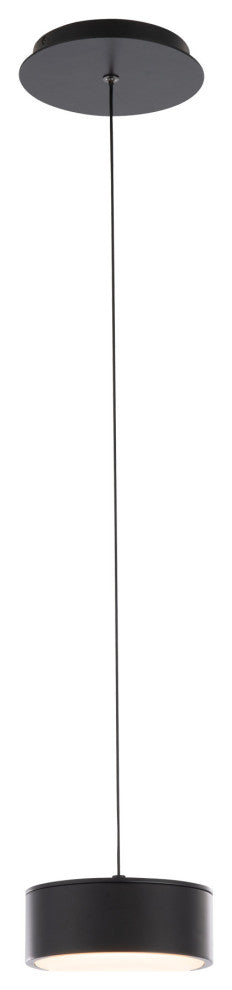 Ohm 6" LED Pendant 3000K, Black