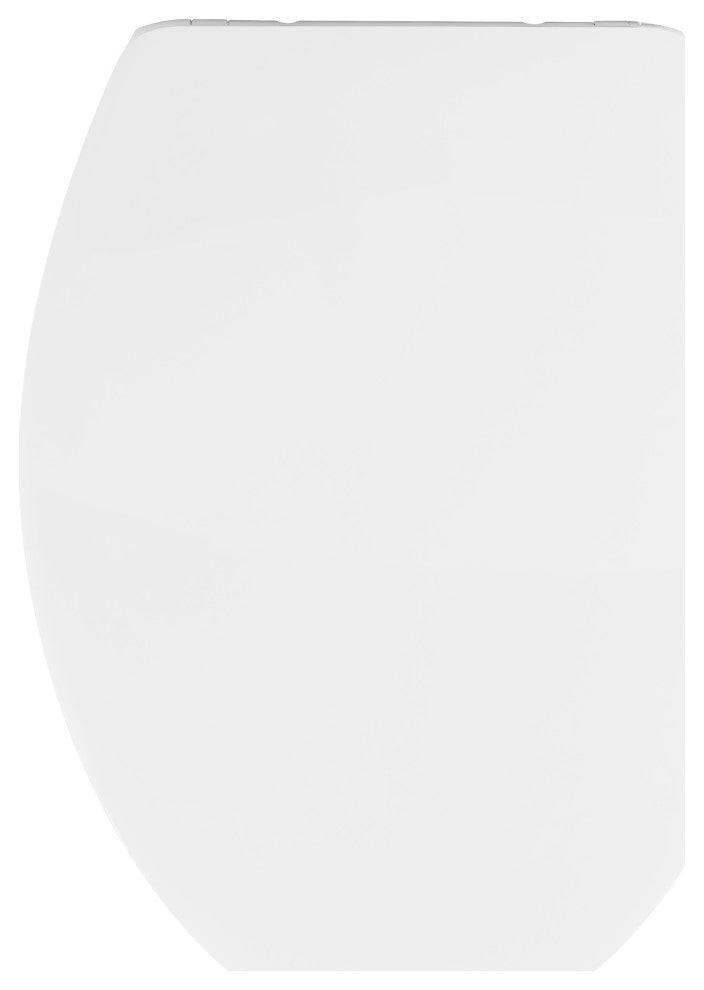 Lumiere Elongated Quick-Release Toilet Seat With Night Light