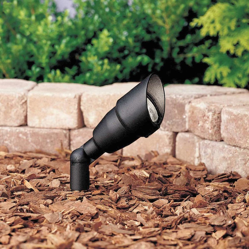 Kichler Spot Lighting Textured Black One Light Landscape Accent 15374BKT