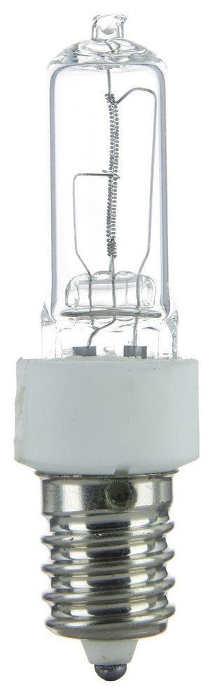 12 Pack Sunlite Halogen 75 Watt Single Ended T4 European Base Clear Light Bulb