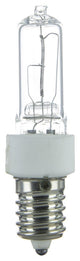 12 Pack Sunlite Halogen 75 Watt Single Ended T4 European Base Clear Light Bulb