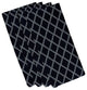 Decorative Holiday Napkin, Set of 4, Navy Blue
