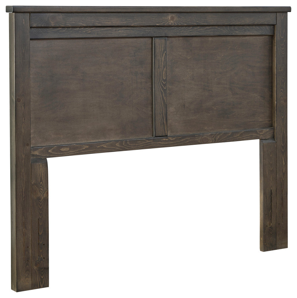 River Oaks Queen Panel Headboard, Saddle Brown