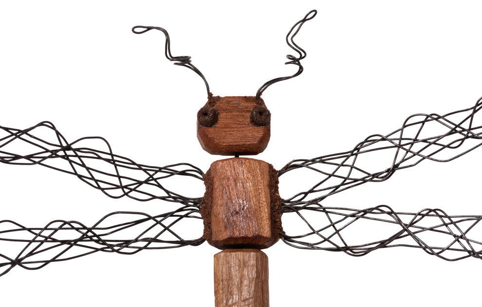 Wire Wing Dragonfly, 16x1x10"h