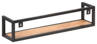 Vidaxl Wall Shelves 2-Piece 31.5" Solid Acacia Wood