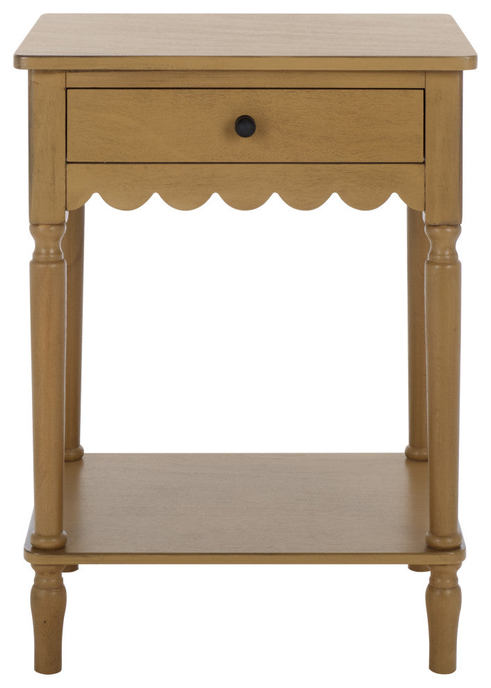 Safavieh Haven 1 Top Drawer Accent Table, Desert Brown