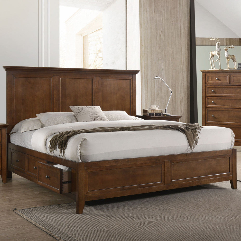 San Mateo Complete Standard Bed, Tuscan, King