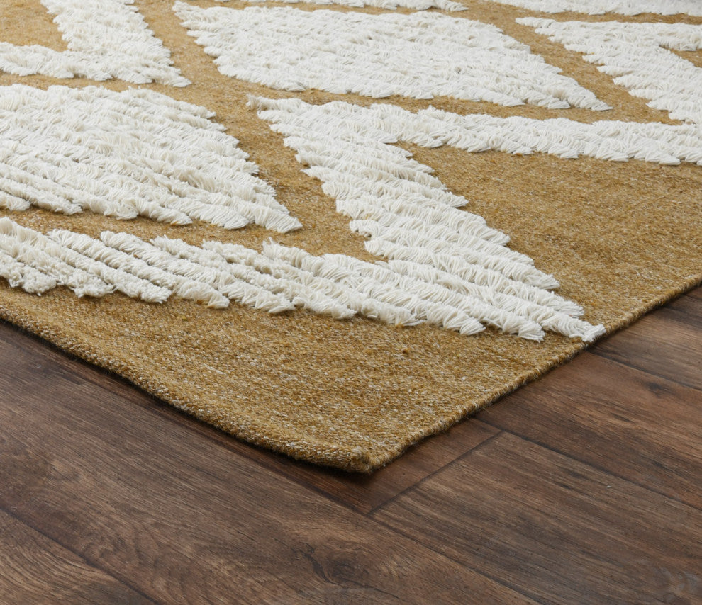 Warren Indoor Outdoor Honey Gold Accent Rug by Kosas Home