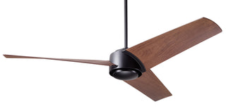 Ambit 56" Fan, Matte Black/Mahogany Blades, Remote