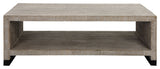 Uttermost Bosk White Washed Coffee Table