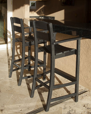 Ivy Terrace Classics 2-Piece Bar Arm Chair Set, Sand