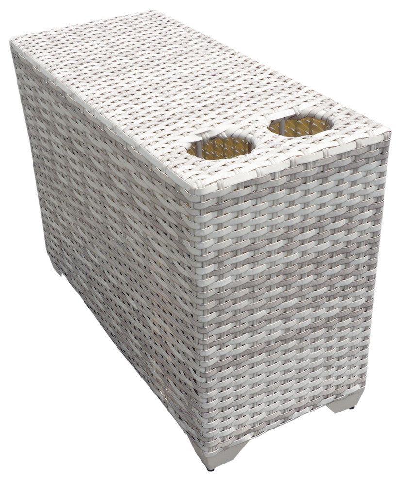 Fairmont 3 Piece Outdoor Wicker Patio Furniture Set 03b