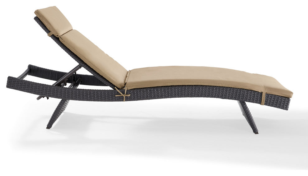 Biscayne Chaise Lounge, Mocha