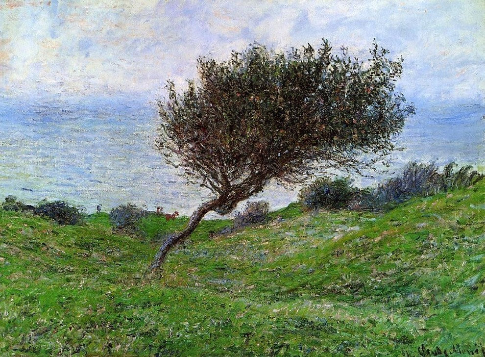 Claude Oscar Monet On the Coast at Trouville, Gallery Wrapped Canvas, 21"x28"