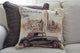 A Drive Into Town Throw Pillow Cushion Cover, Brown, 2-Piece