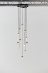Dora Pendant 12, Brass