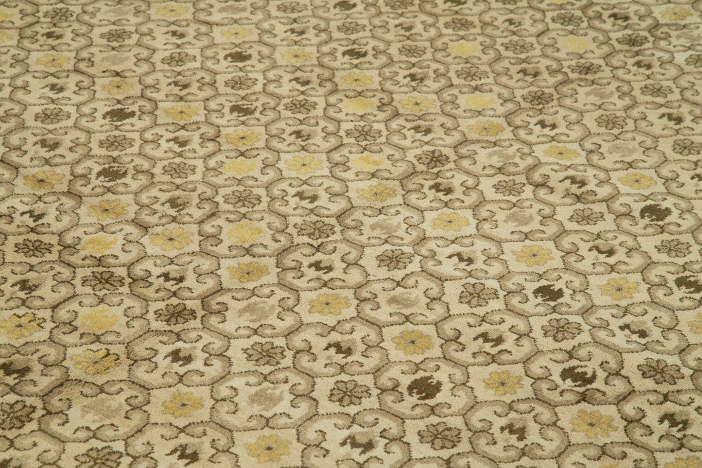 Rug N Carpet - Handmade Oriental 11' 10" x 17' 1" Large Oushak Area Rug