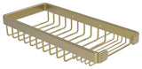 Combination Shower Basket, Satin Brass