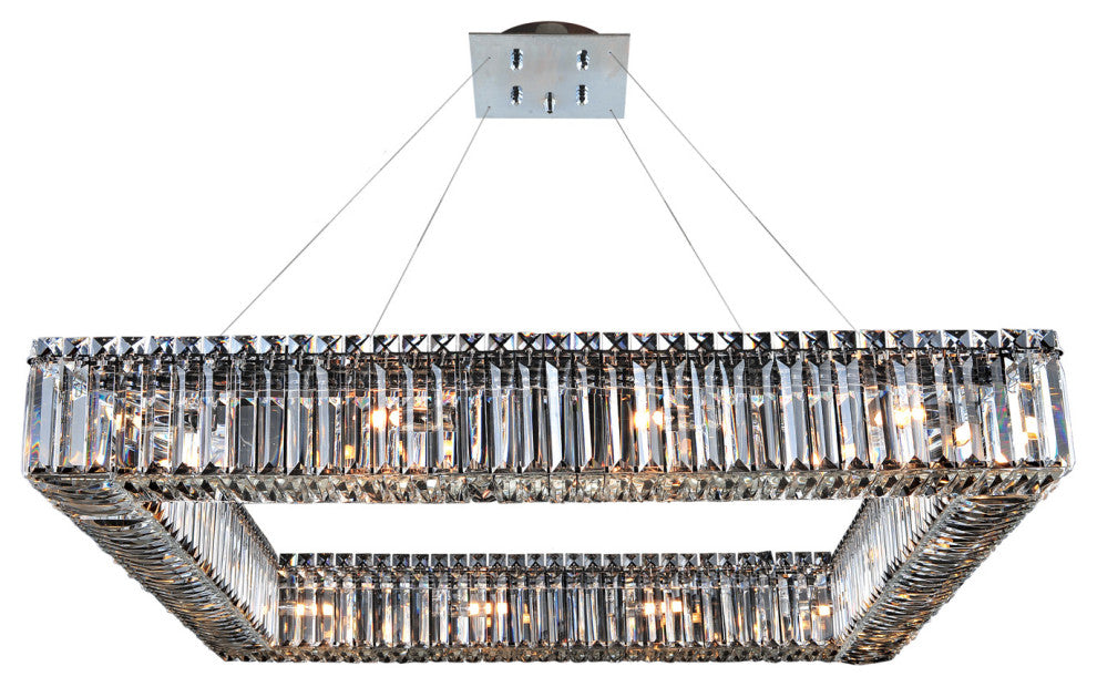 Quadro 16-Light Modern Large Pendant by Allegri