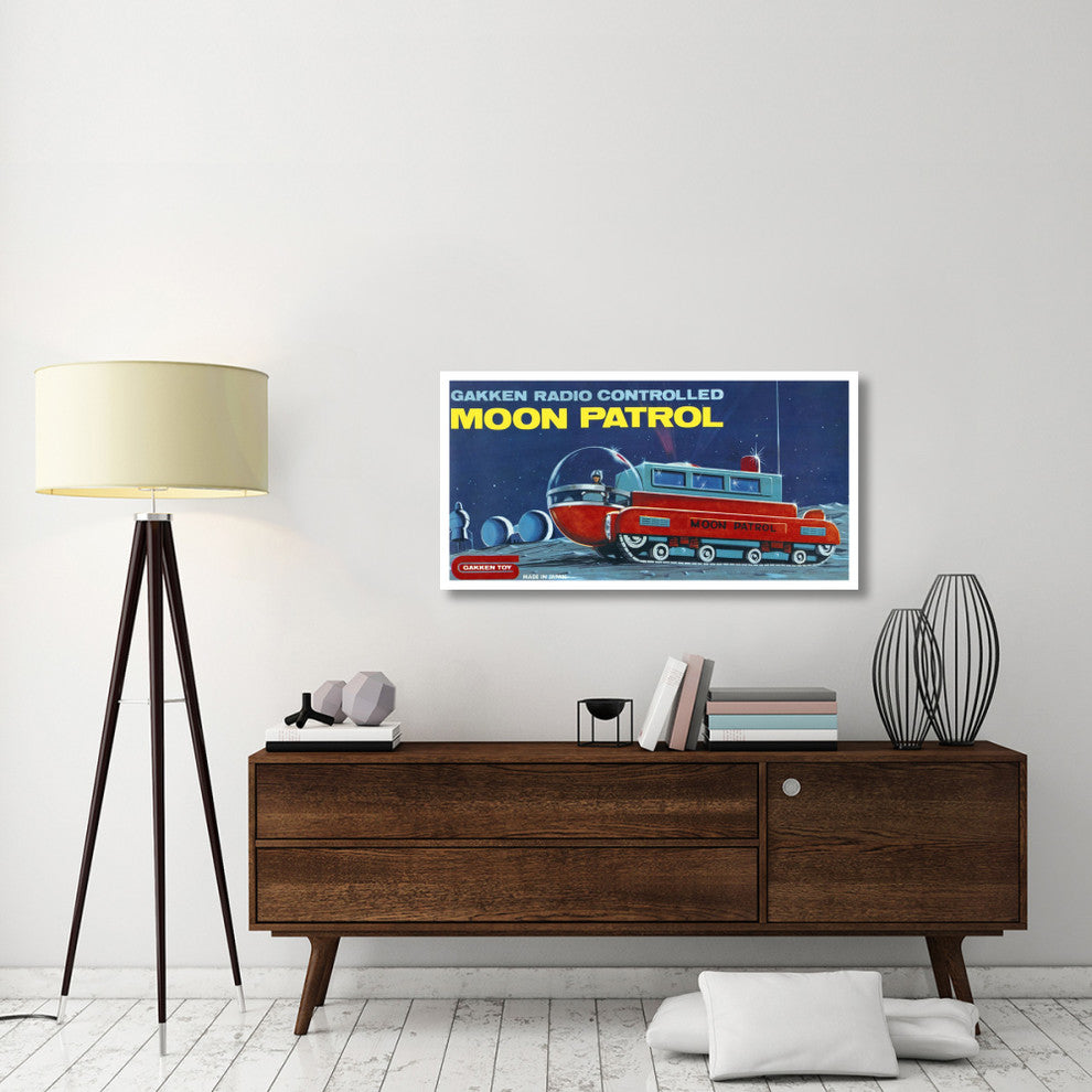 "Moon Patrol" Digital Paper Print by Retrotrans, 46"x24"