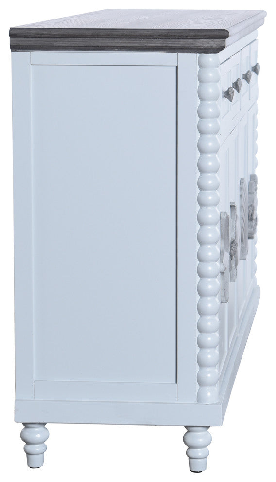 Horwitz 4 Door Accent Cabinet