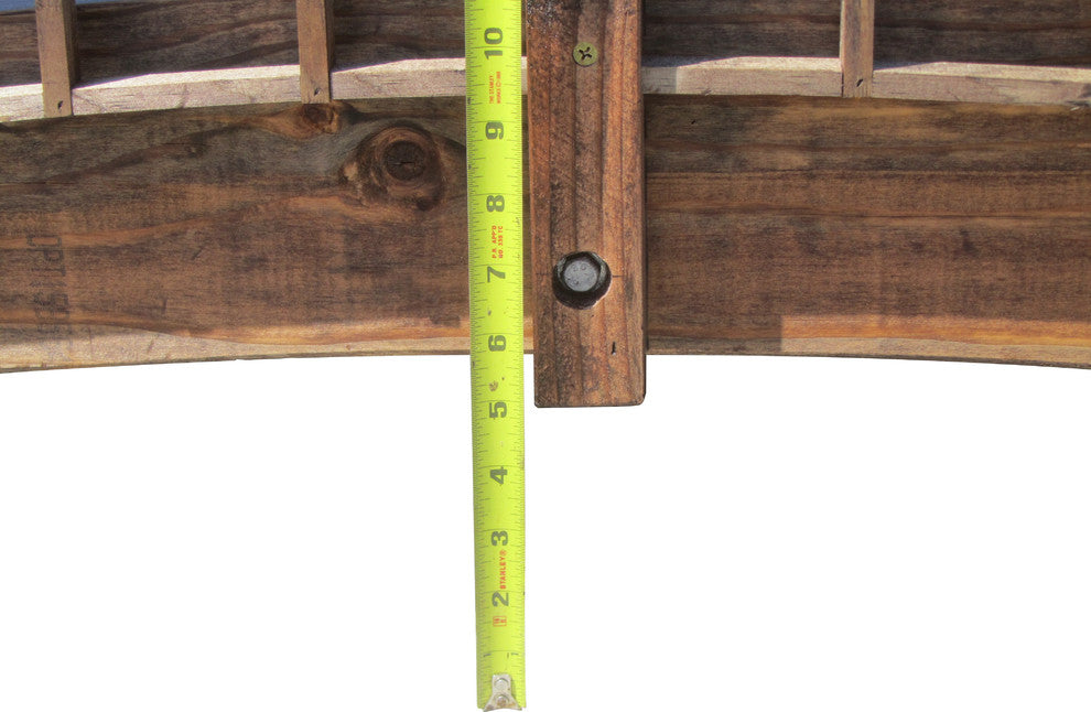 SamsGazebos 7-foot Trellis Garden Bridge with 4 Trellis Boxes