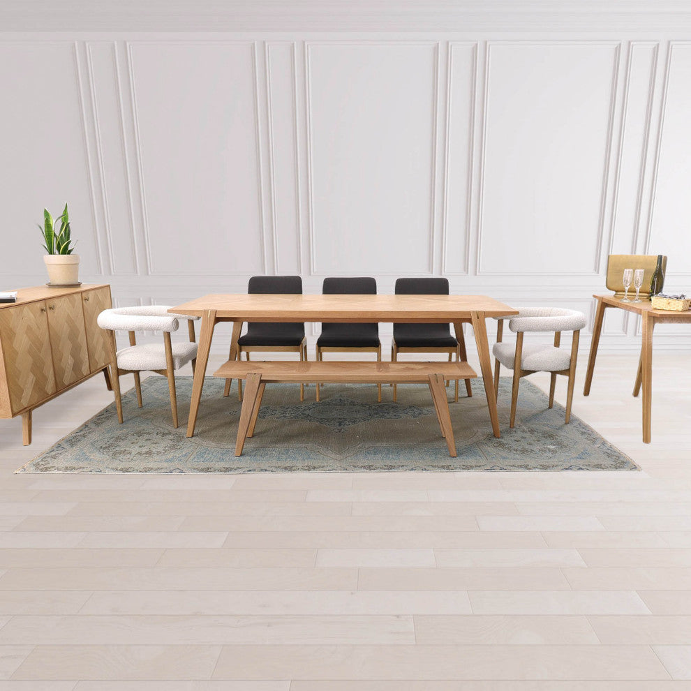 Colton 55" Wide Small Dining Bench