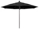11' Fiberglass Umbrella Bronze, Olefin, Black, 11'