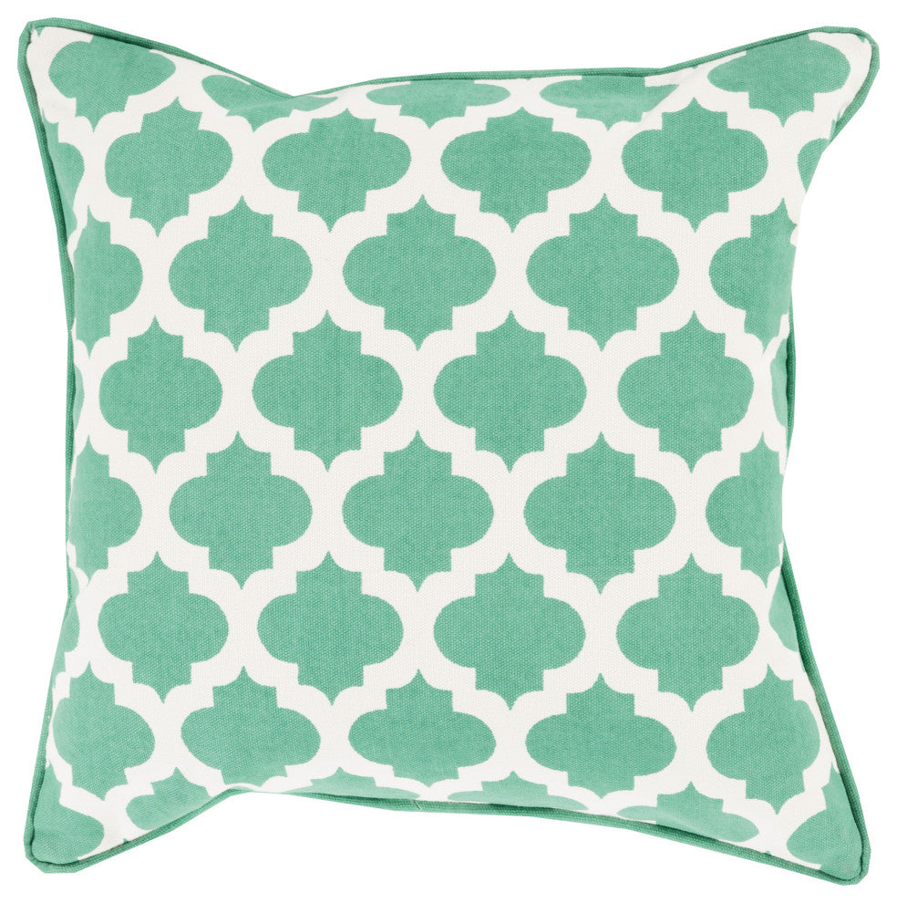 Surya Morrocan Printed Lattice MPL-009 20" x 20" Pillow Cover