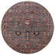 Ahgly Company Indoor Round Mid-Century Modern Area Rugs, 7' Round
