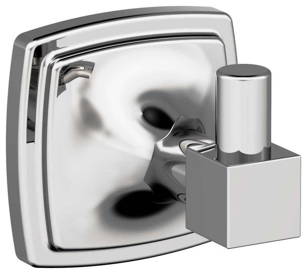 Stature Transitional Single Robe Hook, Chrome