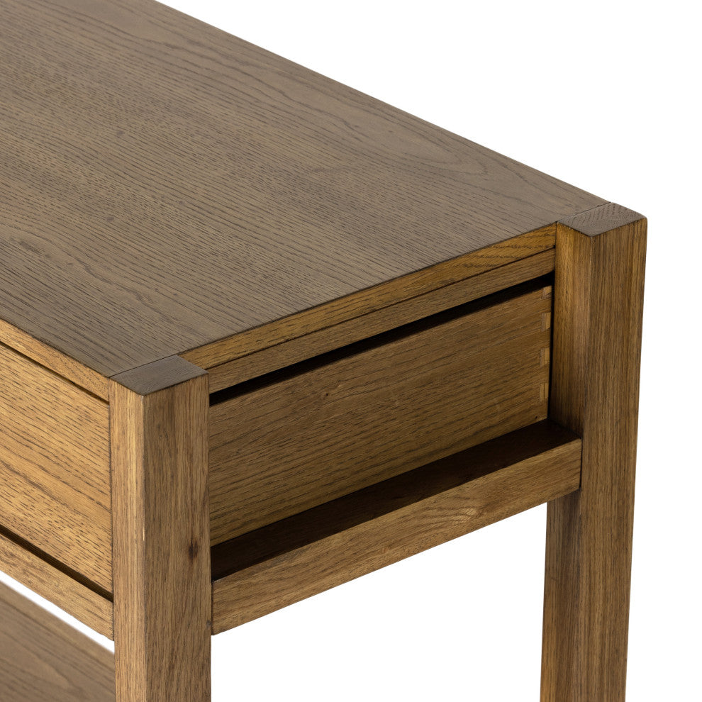 Meadow Console Table-Tawny Oak