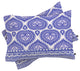Deny Designs Aimee St Hill Decorative Blue Pillow Shams, Queen