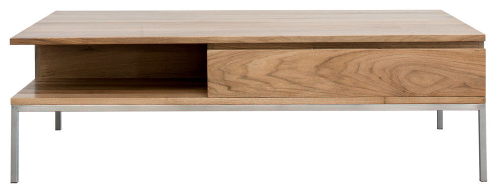 Soho Coffee Table, Natural Walnut