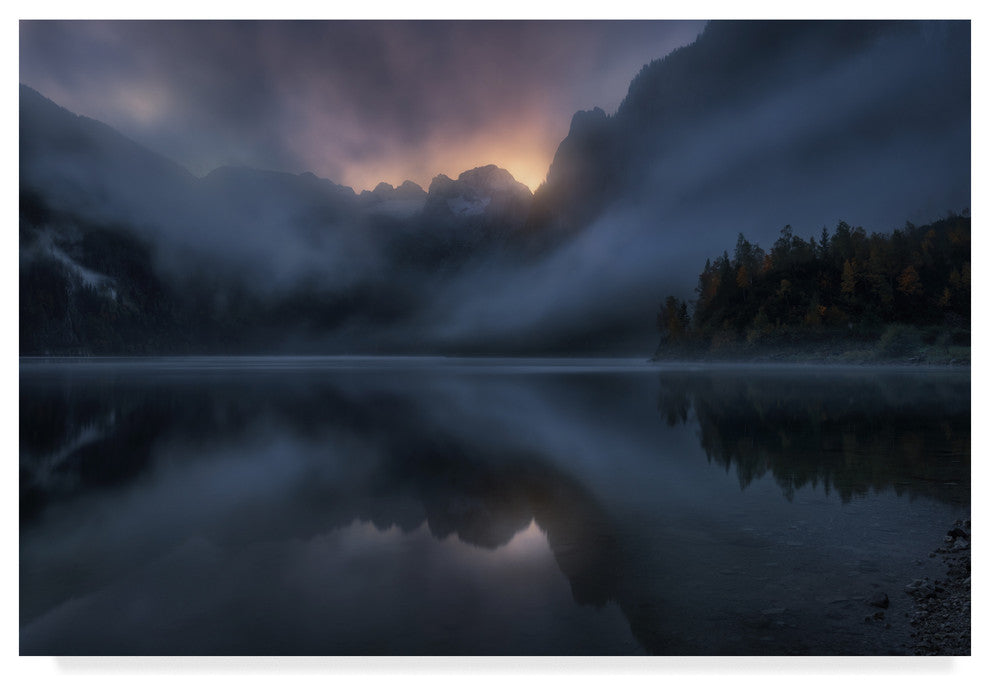 Juan Pablo De Miguel 'Vorderer Gosausee I' Canvas Art, 19"x12"