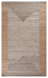 8'x10' Eden Natural/Tan Jute Area Rug