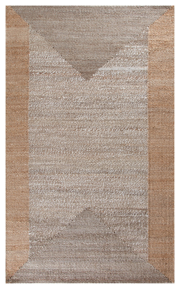 8'x10' Eden Natural/Tan Jute Area Rug