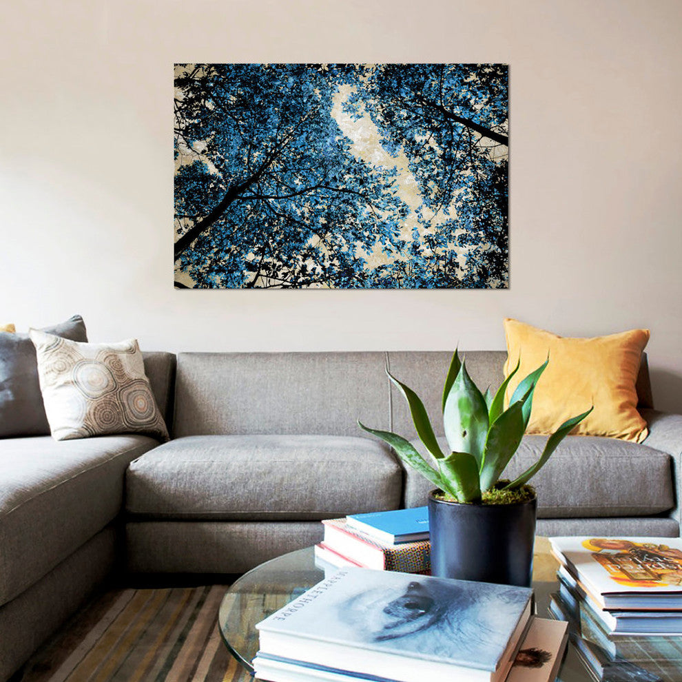 "Blue Forest II" by Derek Scott, Canvas Print, 40"x26"