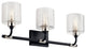Kichler Harvan 3-LT Bath Vanity Light 55107BK - Black
