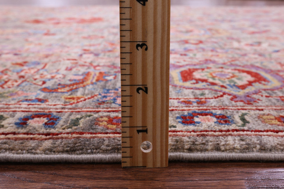 Hand Knotted Persian Fine Serapi Rug 5' 11" X 8' 7" - Q12635