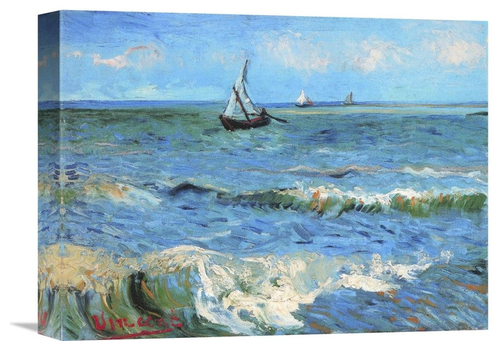 "The Sea At Les Saintes Maries De La Mer" Artwork