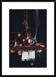 "Upside And Down Again (with Coffee)"  by Dina Belenko, 24x32"