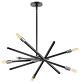 Hinkley Lighting 4765 Archer 6 Light 26"W Sputnik Chandelier - Brushed Nickel /