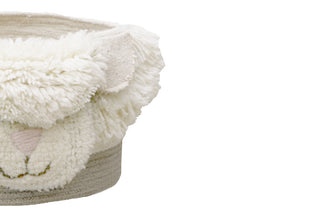 Pink Nose Sheep Woolable Basket