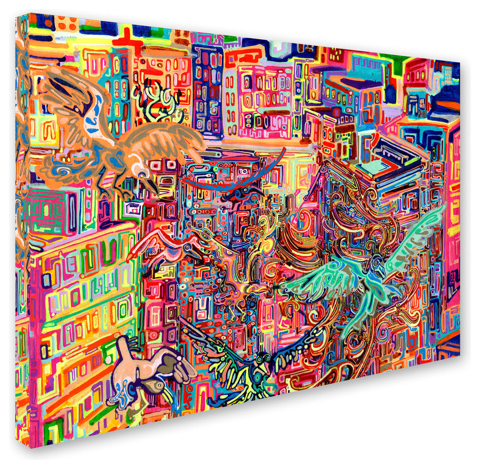 Josh Byer 'Friends' Canvas Art, 24x18