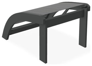 Adirondack Sling Outdoor Ottoman, Destiny Steel/Graphite